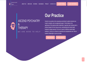 Psychiatry practice website example